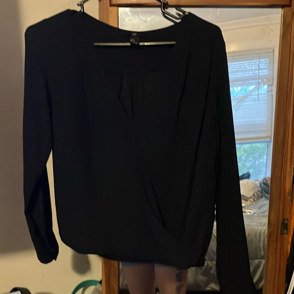 Elegant Black Women's Top